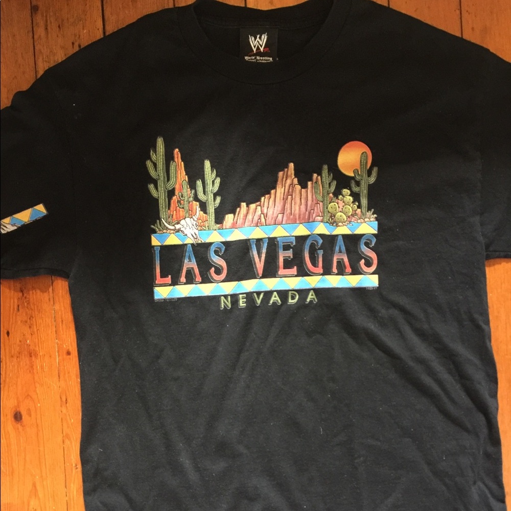 WWE Las Vegas Shirt - Picture 1 of 2